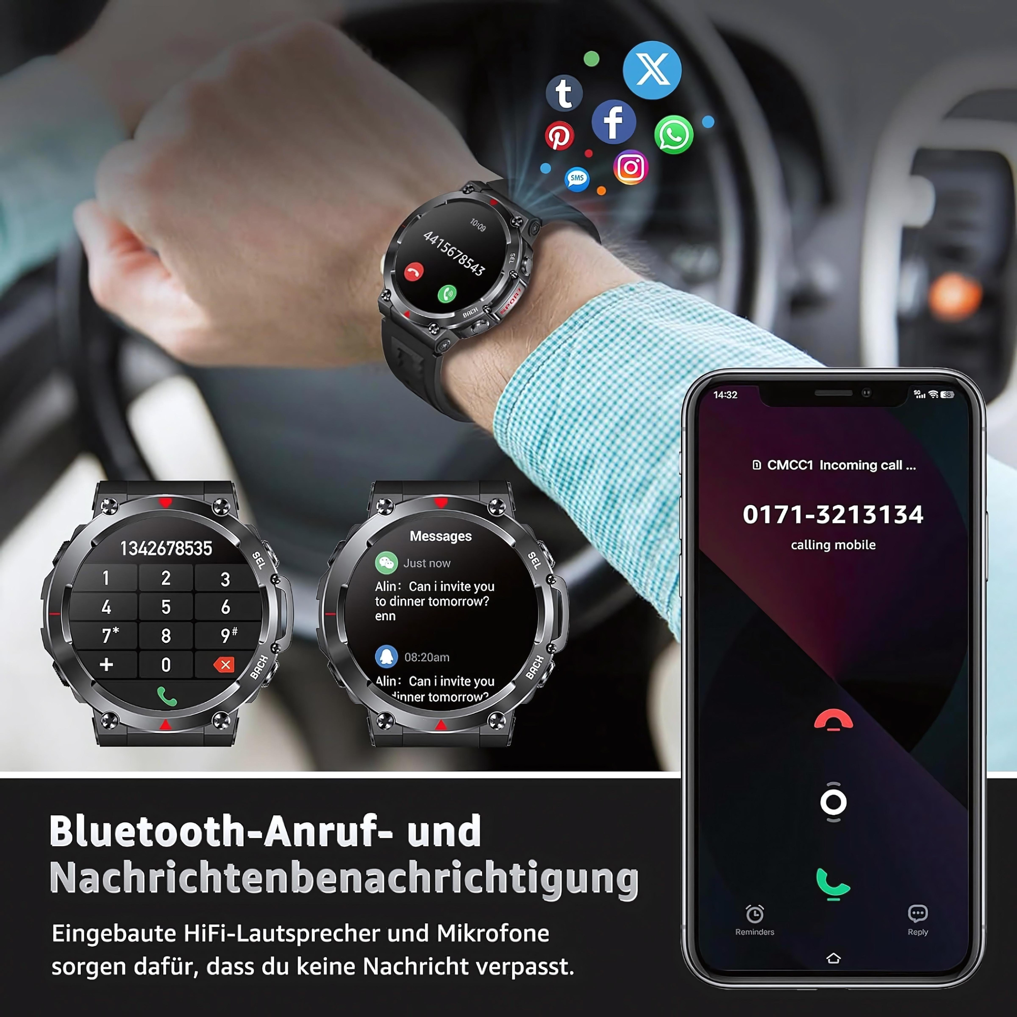 Manike KR10 Smartwatch Manike KR10 Smartwatch